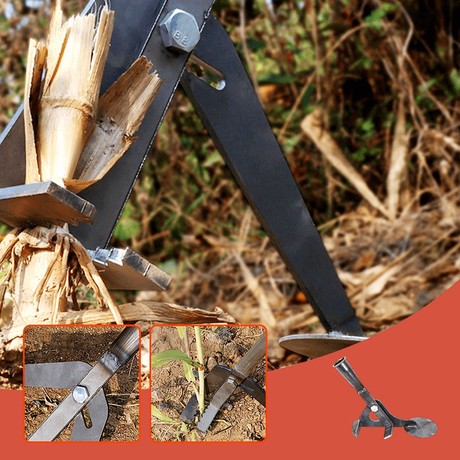 Adjustable Pull Rod Tool Multi Functional Control Handle, Heavy Duty Agricultural Tool for Gardening Farming Yard Maintenance Use