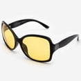 thumbnail image 2 of Night Vision Glasses Anti Glare Night Driving Glasses Yellow Tinted Sunglasses for Men and Women with HD Yellow Glasses for Night Driving Sun Glasses Oversized Ferrara in Tortoise, 2 of 10