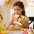 thumbnail image 2 of Amscan Disney Princess Belle Luncheon Napkins, 32 Count, 6.5" x 6.5", 2 of 4