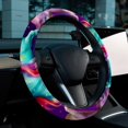 thumbnail image 6 of Robot Unicorn Attack 14.5 Inch Printing PVC Leather Car Wheel Cover Steering Wheel Covers Auto Accessories, 6 of 6
