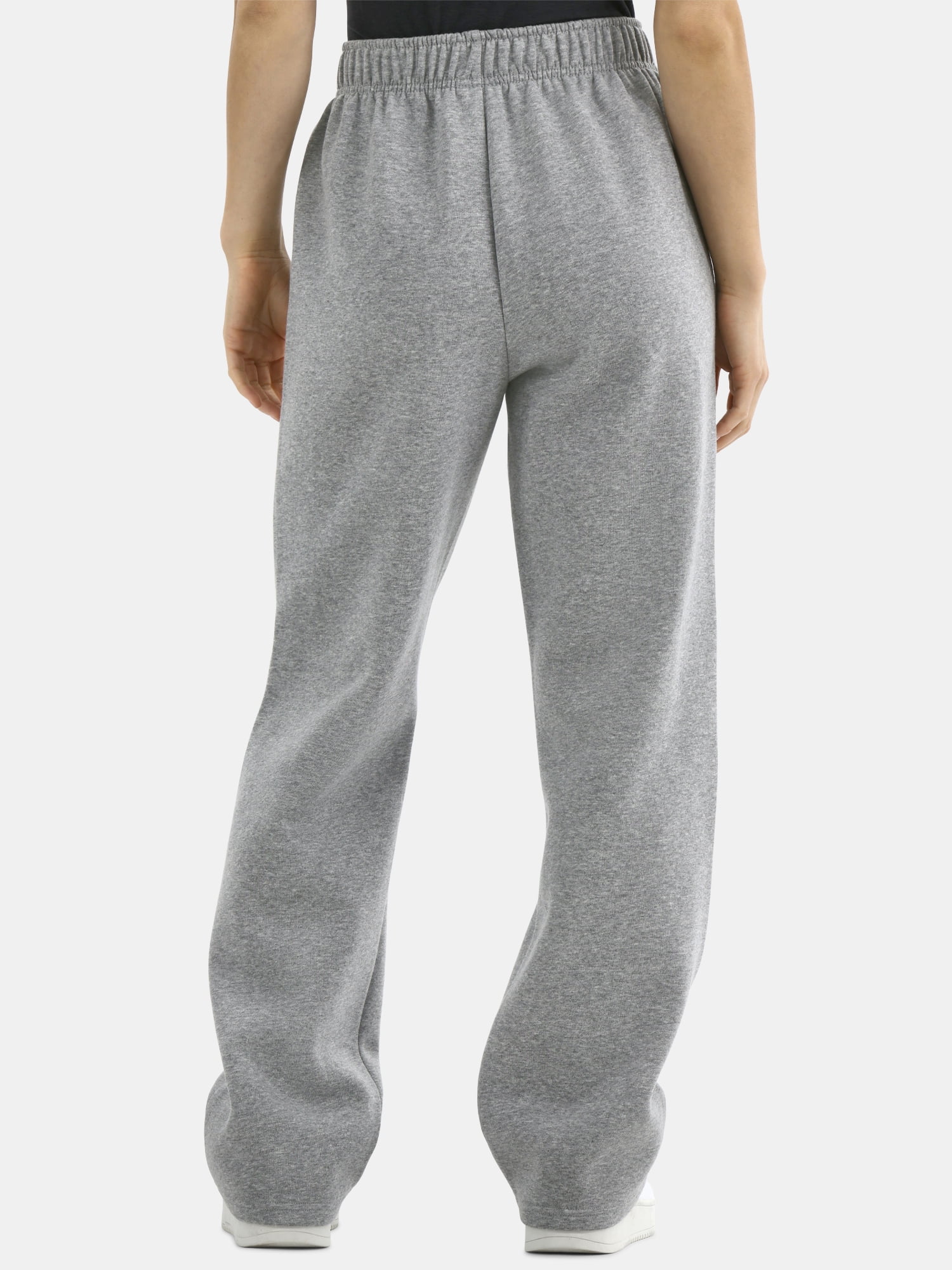 Athletic Works Women's Fleece Pants with Pockets, 30" Inseam, Sizes XS-XXXL