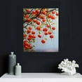 thumbnail image 4 of Nawypu Modern Persimmon Print on Canvas Fruit Tree Extra Large Size Prints Summer Wall Art for Living Room Decor 16x20 inch, 4 of 4