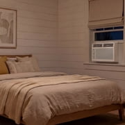 TCL 5,000 BTU Mechanical Window Air Conditioner (White) - Two-in-One Cooling & Fan, 7 Temperature Settings, Dual Fan & Cooling Speeds, Compact Fit, Washable Filter, Cools up to 150 Sq ft - W5WM-3