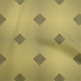 thumbnail image 1 of oneOone Rayon Yellow Fabric Moire Quilting Supplies Print Sewing Fabric By The Yard 56 Inch Wide, 1 of 4