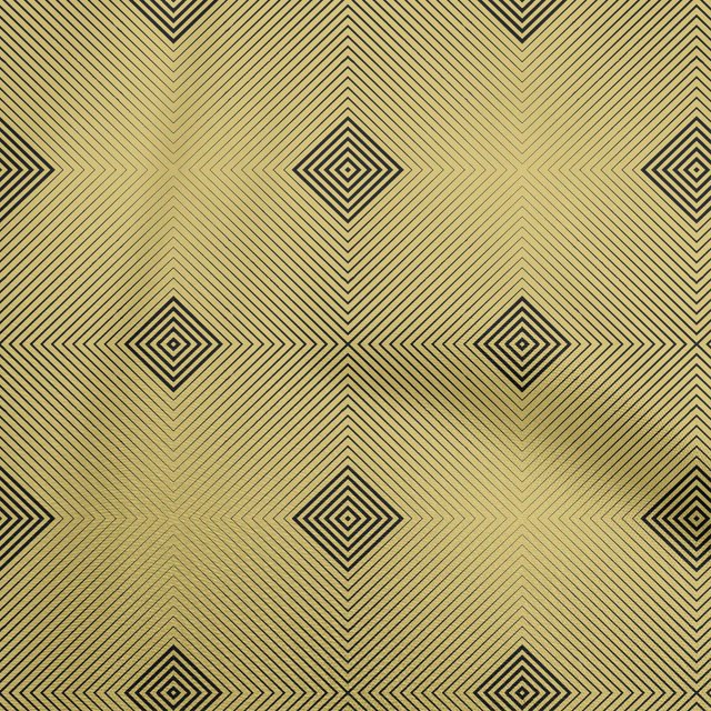 oneOone Polyester Spandex Yellow Fabric Moire Craft Projects Decor Fabric Printed By The Yard 56 Inch Wide