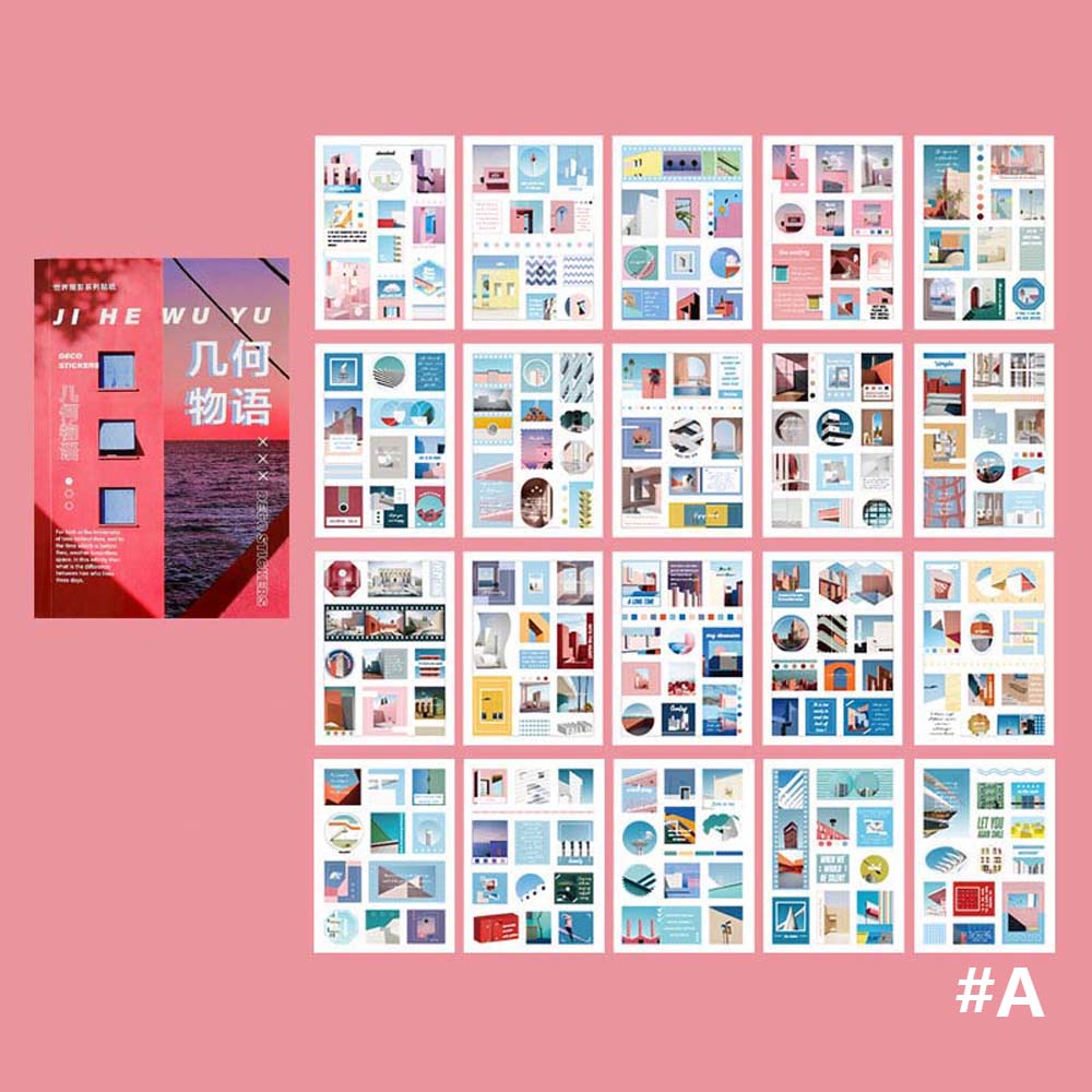 DIY Album Diary Stickers PET Journal Stickers Scrapbooking Decoration ...