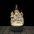 thumbnail image 1 of Bedside Lamp, Creative 3D Led Night Light, Used for Bedroom Decoration Mood Light, Led Light With Base, Usb Interface (Lock), 1 of 2