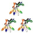 thumbnail image 4 of HLONK 3 PCS Retractable Ballpoint Pen Highlighters Student, 4 of 8