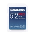 thumbnail image 1 of Tarjeta SD SAMSUNG 512GB PRO Plus U3 V30 hasta 160 MB/s lectura, 1 of 8