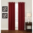 thumbnail image 4 of Ashton Grommet Top Room Darkening Single Window Curtain Panel Purple 84 Inches 84 Inches, 4 of 5