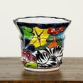 thumbnail image 5 of Nearly Natural 7in. x 8in. Handmade Mexican Talavera Ceramic Planter, 5 of 14
