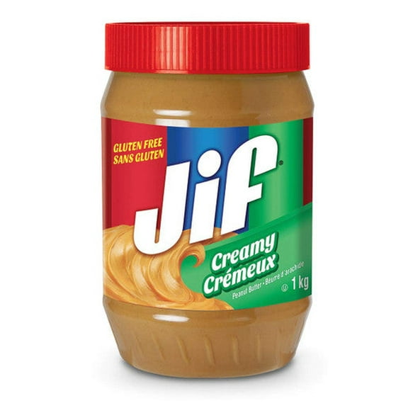 Jif Creamy Peanut Butter 1kg/35oz. (Imported from Canada)