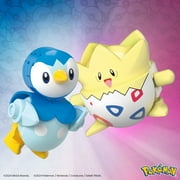 MEGA Pokémon Poké Ball 2-Pack Building Toy Kits with 2 Action Figures (41 Pieces) for Kids
