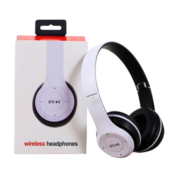Auriculares Bluetooth de diadema con reducción de ruido, plegables, con inserción de tarjetas, para regalo y juegos, auriculares inalámbricos con Bluetooth.