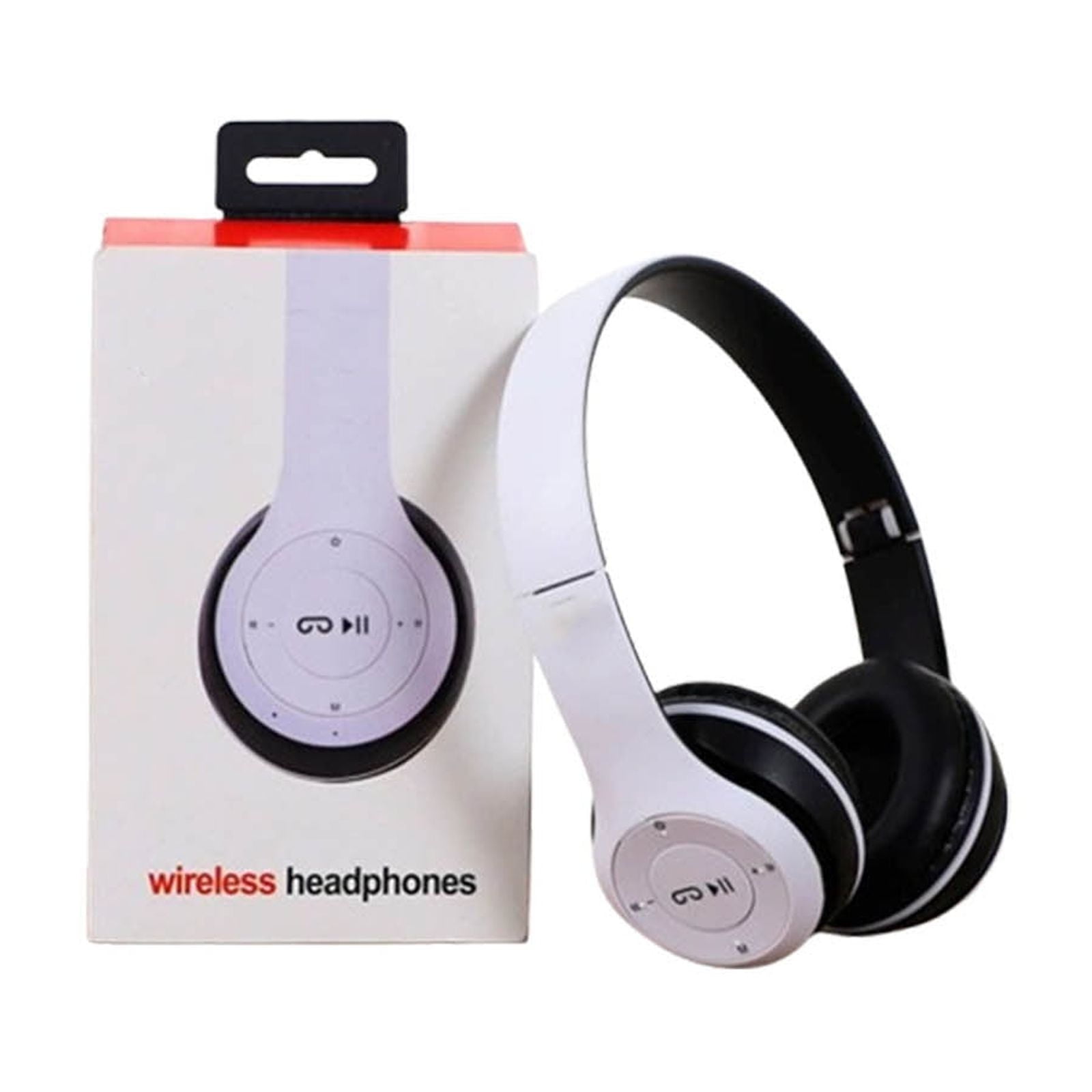 On-Ear Bluetooth Headphones with Microphone, Foldable Super Stereo Bass, Noise Cancelling Headphones, Wireless Earphones