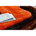 thumbnail image 3 of MDA Rugs Mateos Collection Geometric Orange/Brown Area Rug 7' Round 6' Round Round, 3 of 5