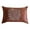 2. Rust (Crystal Evening), variant on The HomeCentric Copper Pack of 2, 12"x20" (30x50 cm) Lumbar Pillow Cover, Jacquard Foil & Beaded Oblong Pillow, Geometric Pattern Modern Style - Copper Ore