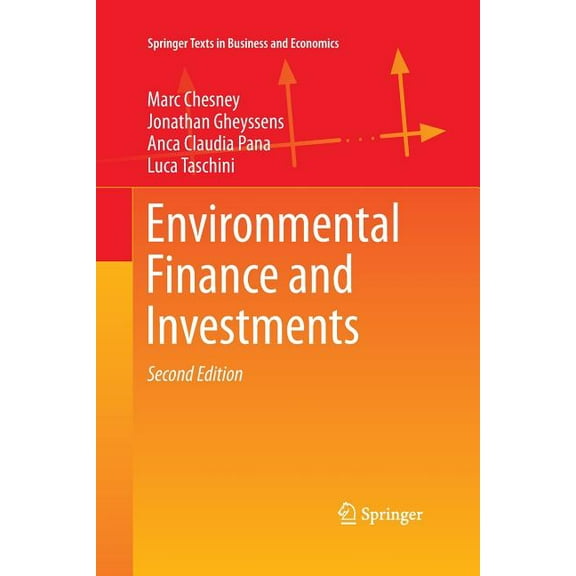 Springer Texts in Business and Economics Environmental Finance and Investments, (Paperback)