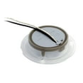 thumbnail image 3 of Hella Marine Red LED Round Courtesy Lamp - White Bezel - 24V | Bundle of 2 Each, 3 of 3