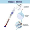thumbnail image 3 of Deep Hole Marking Pen 2 Pack | 20mm Long Nib Metal Marker for Ceramic Tile, Woodworking, Bathroom, Screw Hole, Dry & Waterproof, 5ml, Precision DIY Tool, 3 of 6