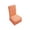 Orange, variant on Chair Back Covers for Dining Chairs, 55x46cm aslant Circles Pattern Stretch Skirt Chair Cover, All-Season Dining Room Chair Covers for Living Room, Stool