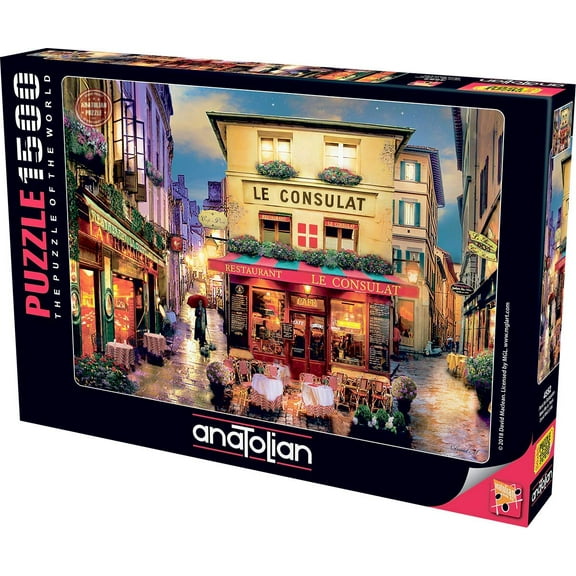 Anatolian Puzzle - Meet Me in Paris, 1500 Piece Jigsaw Puzzle, Code: 4552, Multicolor