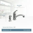 thumbnail image 3 of Moen Chateau Chrome One-Handle Kitchen Faucet, 3 of 3