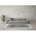 thumbnail image 3 of Ahgly Company Indoor Rectangle Abstract Gray Modern Area Rugs, 5' x 7', 3 of 4