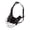 Black L, variant on Metal Basket Dog Muzzle, Adjustable Leather Strap Mouth Cover with Breathable Wire Cage, Professional Anti Bite Barking Stopper for Large Medium Dogs, Humane Training Mask