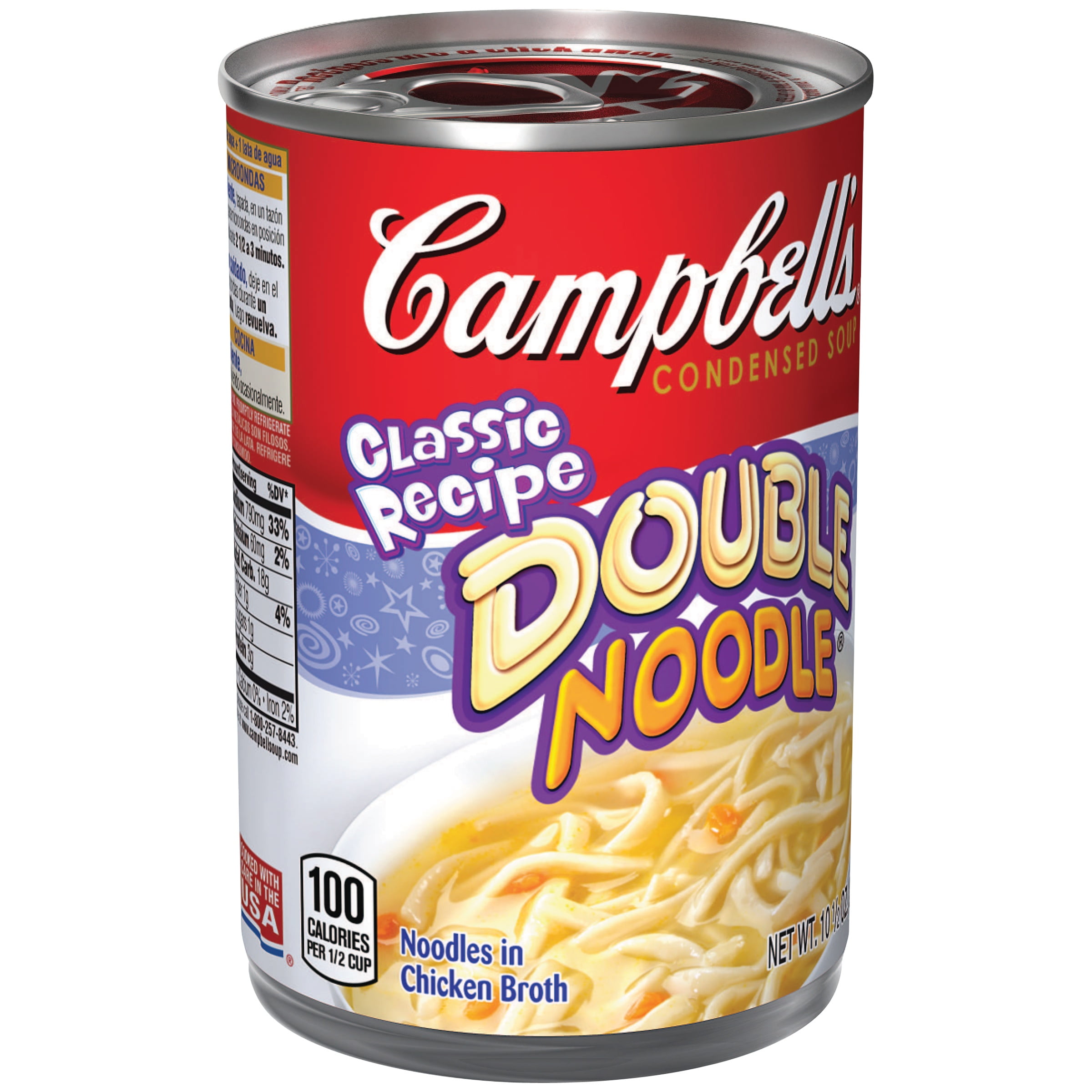 Campbell's Condensed Double Noodle Soup, 11 oz. by Campbell Soup Company