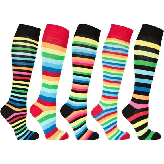 Multiline Stripe Set Socks