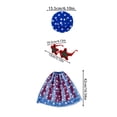 thumbnail image 3 of Ouuluon 4th of July Porch Goose Outfits Cute Sunflower Style Outfit Set, 23 inch Spring Summer Themed Costume for Independence Day Porch Garden, 3 of 8