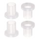 thumbnail image 1 of Uxcell Rodamientos de Manga con Brida, Bushings de Plástico, Bushings de Nylon, Blancos 9.4x11.2x15.5mm 4Pcs, 1 of 5