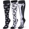 thumbnail image 1 of Compression Socks for Women & Men Circulation - 20-30mmHg 3 Pairs Compression Stockings for Nurse, Pregnancy, 1 of 6