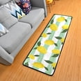 thumbnail image 5 of Kitchen Rugs and Mats Non-Skid Washable Runner Rugs Lemon Stripes Leaves Long 72x24 inch for Floor Cushioned Hallway Entryway Indoor 2x6, 5 of 7