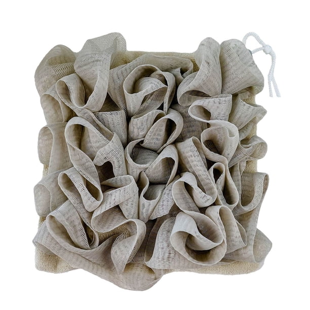 Esponja de Ducha con Jabonera de Cordón y Maker Esponja Suave para Fregado de Relleno y Espalda