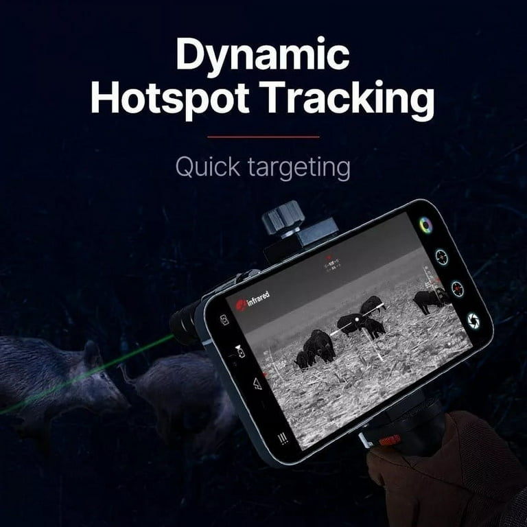 Infiray T2 PRO Infrared Thermal Imager, Waterproof Monocular Night