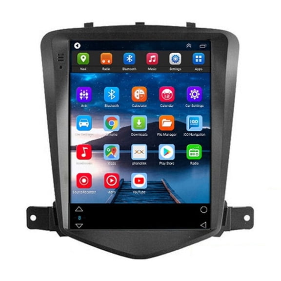 Car Stereo 9.7 Inch 2GB 32GB Android 15 Wireless CarPlay 12Led Camera Fits for Chevrolet Cruze 2009-2015