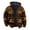 Brown, variant on Christmas Lightweight Jacket Men Fleece Jacket Snowman Print Deer Softable Relaxed Fit Pocket Long Sleeve Men'S Coats Outerwear Jacket
