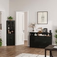 thumbnail image 3 of Tuekys Buffet & Sideboard Cabinet with Storage , 51" Wood Cupboard Hutch, Coffee Bar Station Table for Kitchen, Living Room, 3 of 8