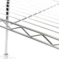 thumbnail image 3 of 2-Tier 2-Rod Closet Organizer Garment Rack Clothes Hanger Home Shelf Heavy Duty Chrome, 3 of 13