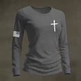 thumbnail image 2 of MESSIYO 250th Anniversary Shirts 4th of July T-Shirt American Flag Tunic Top 250th anniversary usa clothing USA Flag American Pullover Vintage Independence Day Vintage Gray S-3XL, 2 of 3