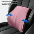 thumbnail image 3 of Feledorashia Lumbar Support for Car, Car Lumbar Support for Driving Seat, Memory Foam Lumbar Support Pillow for Car, Mid/Lower Back Support Cushion - for Car Seat, Office Chair, Recliner Etc, 3 of 6