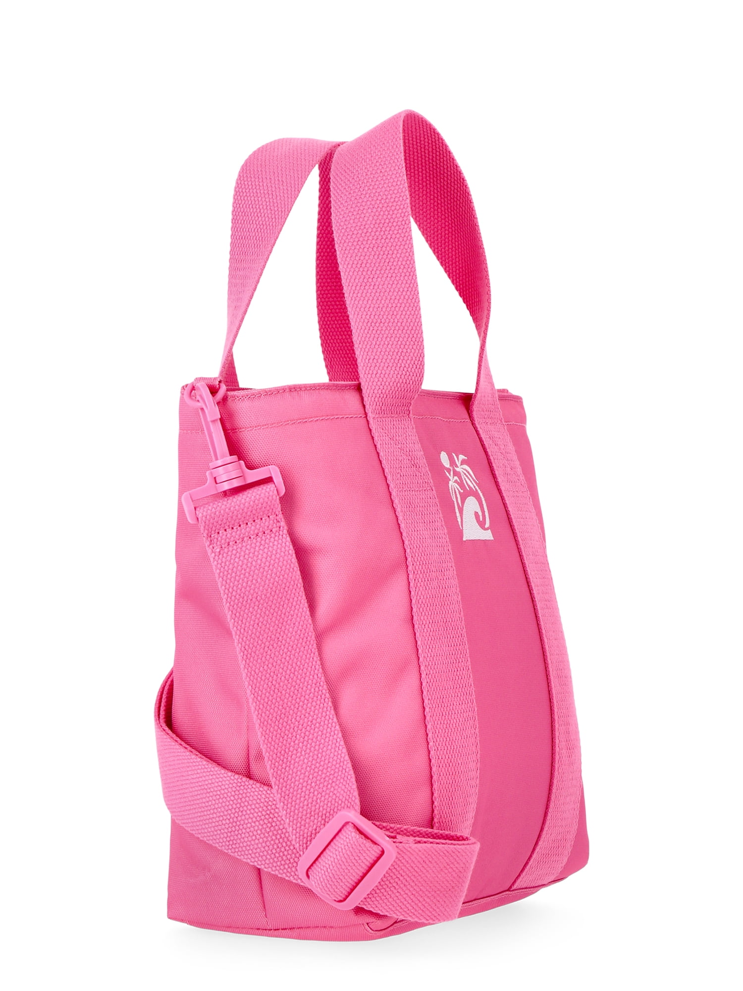 No Boundaries Women's Beach Insulated Mini Tote Bag, Pink