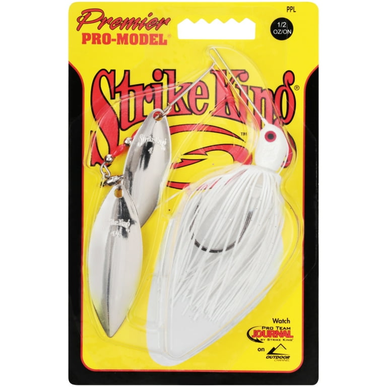 Strike King Premier Pro-Model Spinnerbait 1/2 oz White