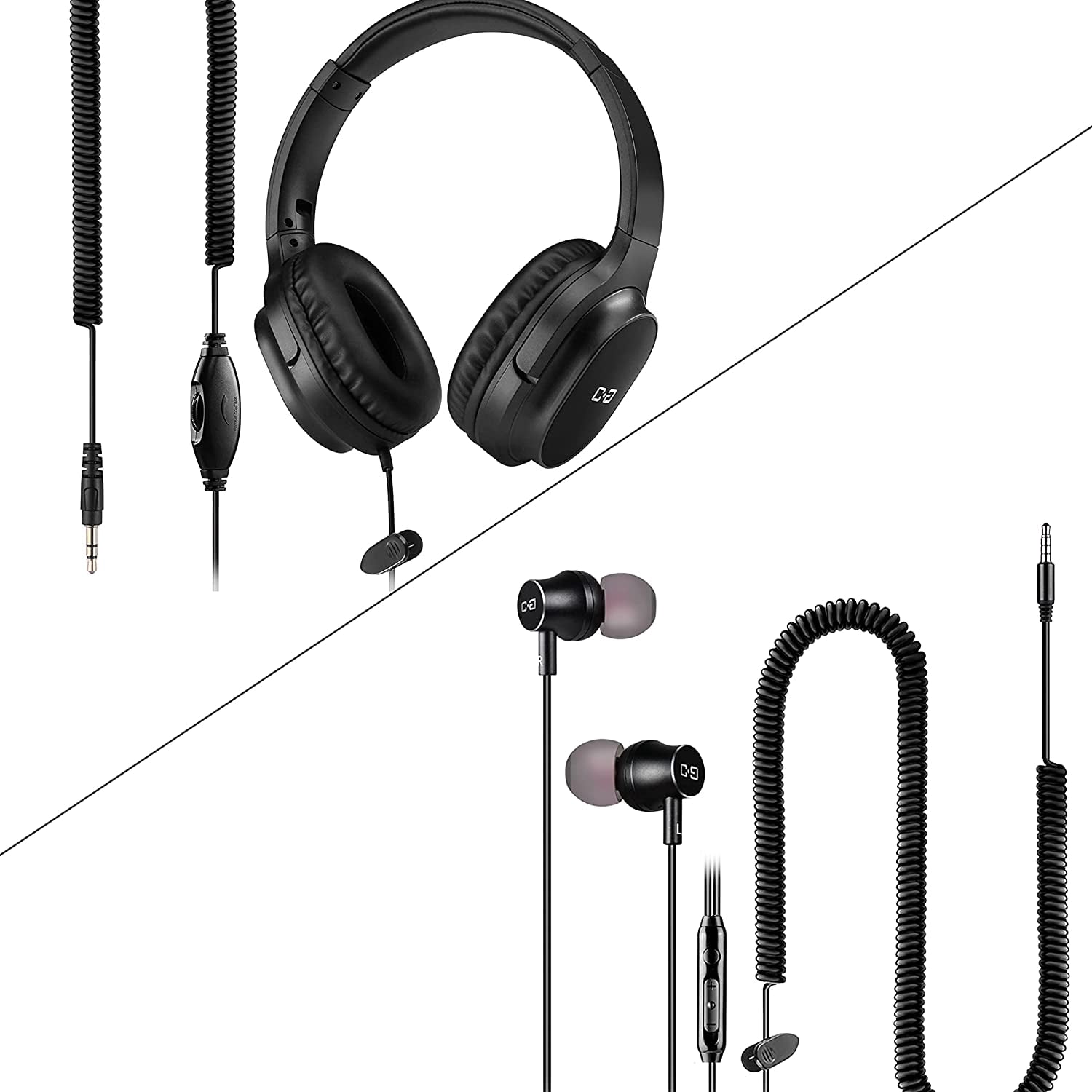 Long Cord Earbuds, Extra Long Cord 