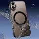 thumbnail image 5 of For iPhone 16 Case Compatible with MagSafe Matte PC Back Cover - Black, 5 of 5