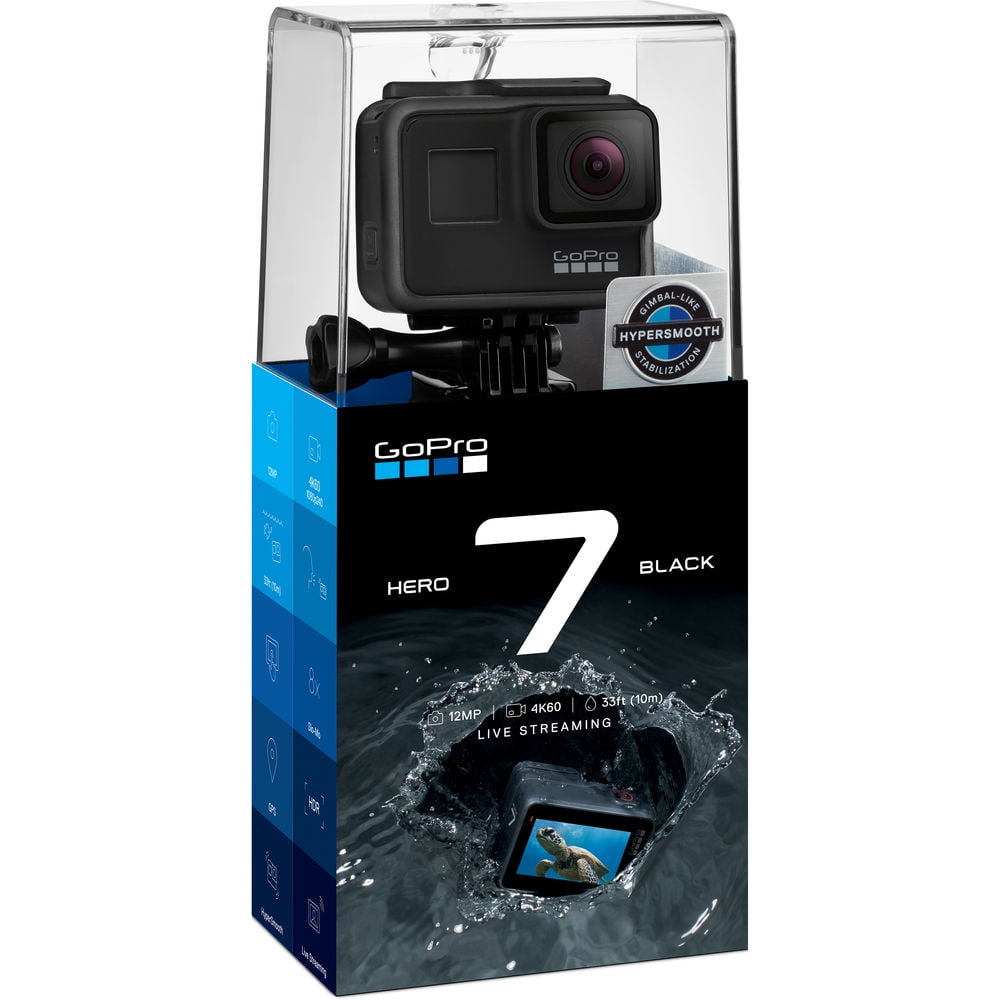 4PC Macro Filter Kit & More! GoPro Hero7 Silver 4K Ultra HD Camera 16GB Kit 