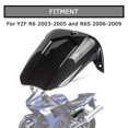 thumbnail image 4 of PSLER Rear Mudguard Tire Hugger for YZF R6 2003-2005 and for R6S 2006-2009 (Carbon), 4 of 4