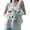 White-blue, variant on Cute Arm Cover Y2K Knitted Arm Warmer Grunge Fairy Fingerless Gloves Kawaii Kpop Arm Sleeves for Women Teen Girl